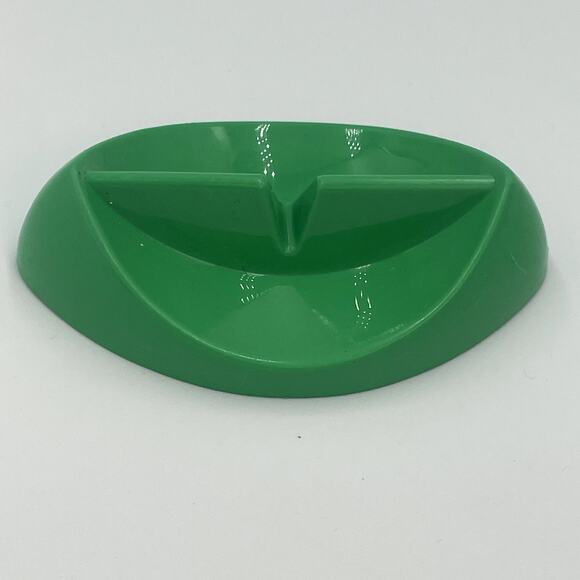 Vintage Green Tupperware Utensil Knife Rest Holder Kitchen Gadget - Picture 4 of 4